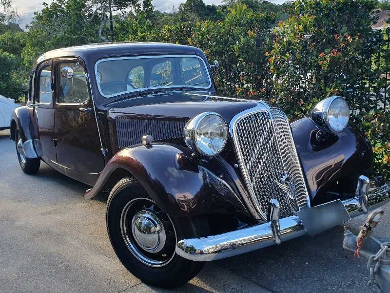 Citroën Traction Avant spotted in Sunshine Coast