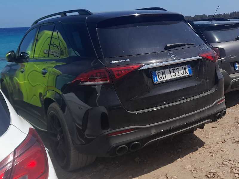 Mercedes-Benz AMG GLE 63 spotted in Bari Sardo
