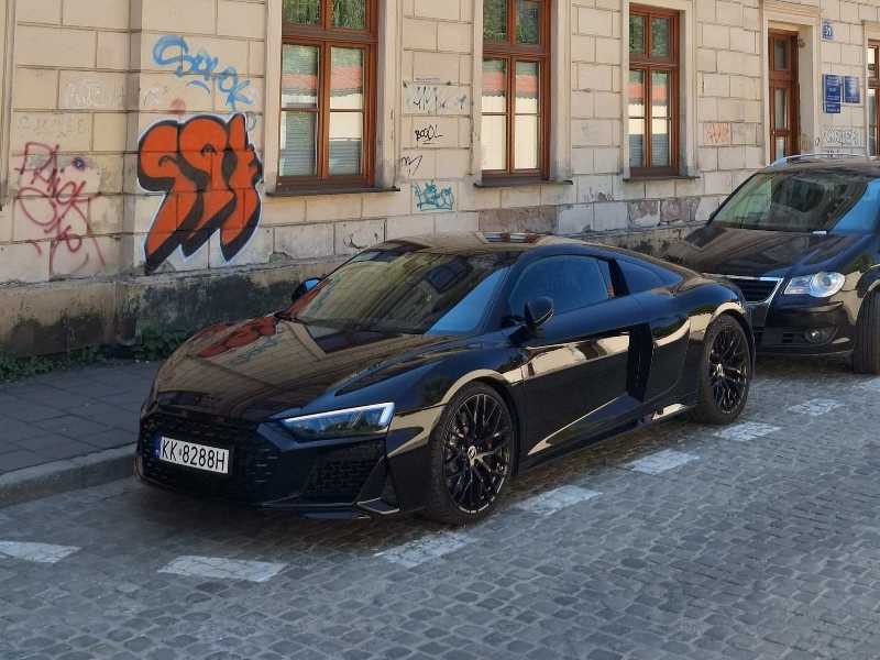 Audi R8 spotted in Kraków