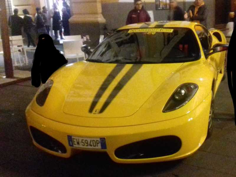 Ferrari F430 spotted in Benevento