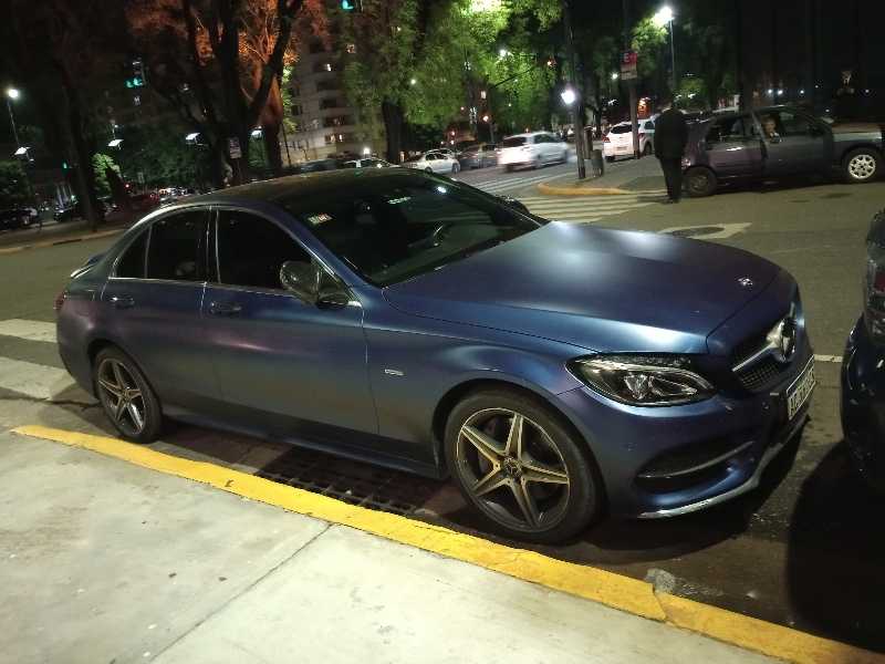 Mercedes-Benz C63 AMG (2016) spotted in Buenos Aires, Argentina