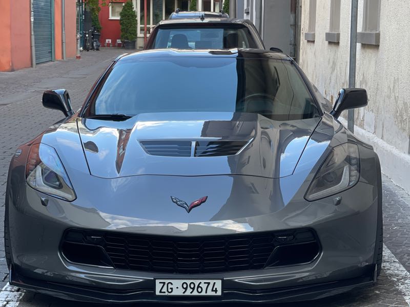 Chevrolet Corvette Z06 spotted in Konstanz