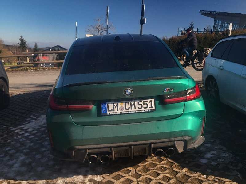 BMW M3 spotted in Winterberg
