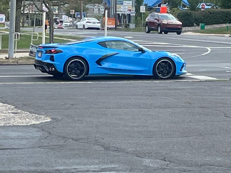 Chevrolet Corvette spotted in Abington