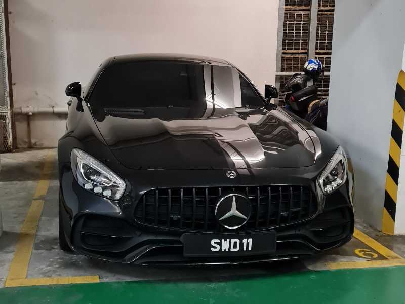 Mercedes-Benz AMG GT (2019) spotted in Gua Musang, Malaysia