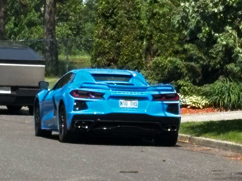 Chevrolet Corvette C8 spotted in Drummondville