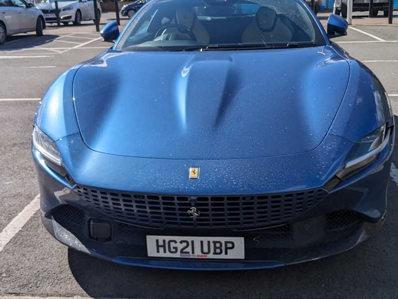 Ferrari Roma spotted in Stroud