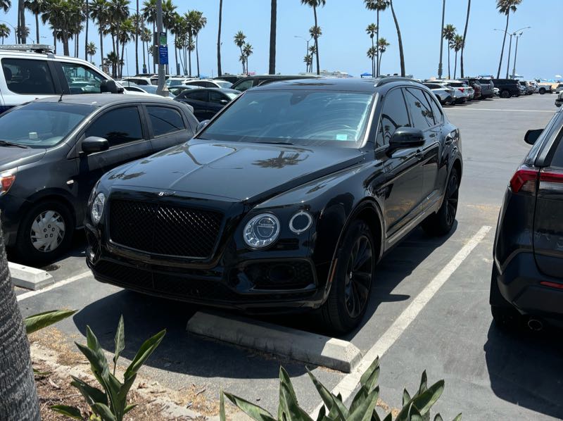 Bentley Bentayga spotted in Newport Beach
