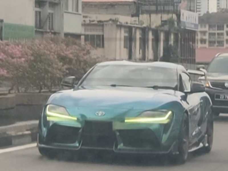 Toyota Supra spotted in Batam