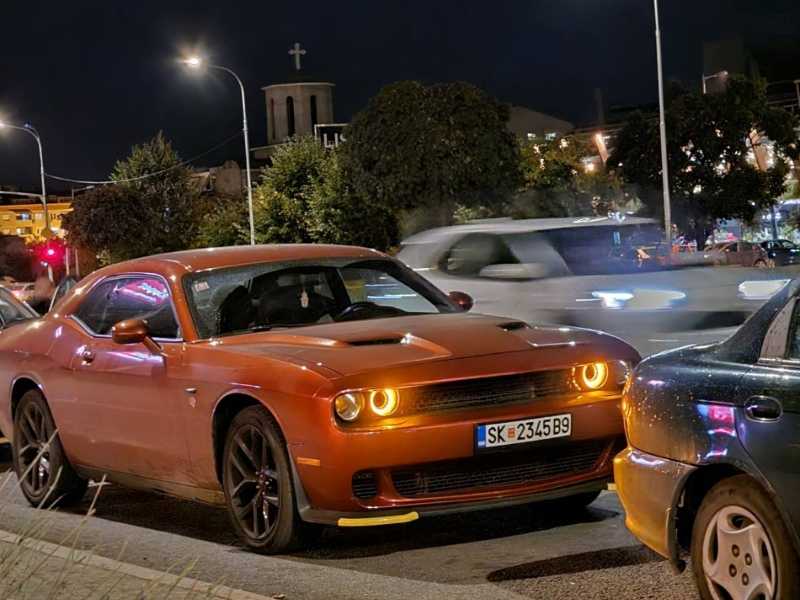 Dodge Challenger spotted in Skopje