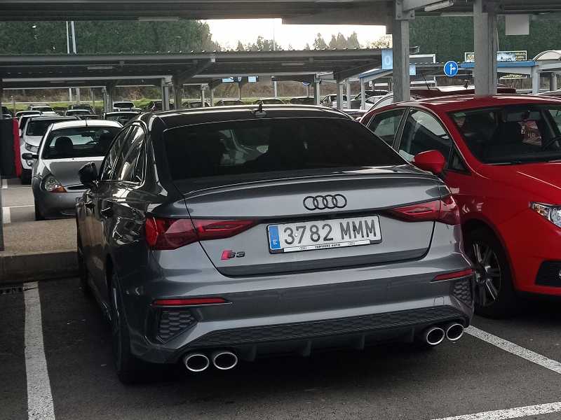 Audi RS3 (2021) spotted in Oviedo, Spain