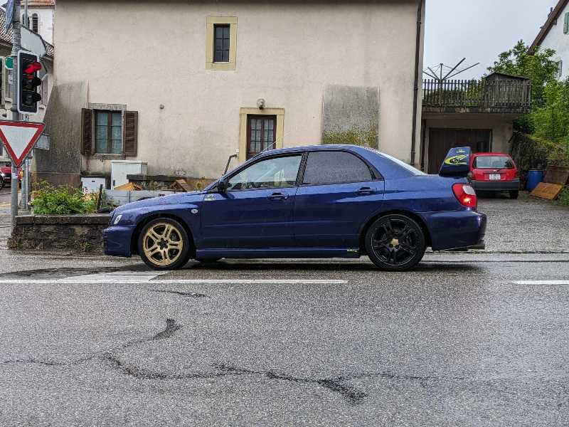 Subaru Impreza WRX spotted in Neuchâtel
