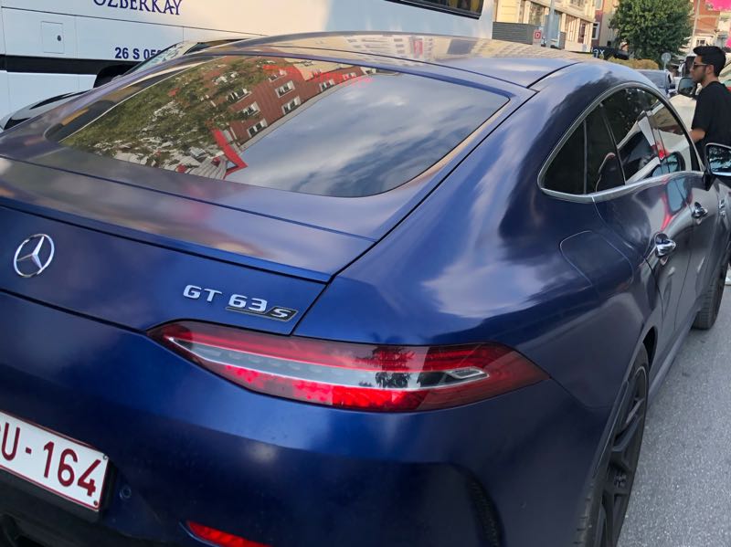 Mercedes-Benz GT 63 S spotted in Eskişehir