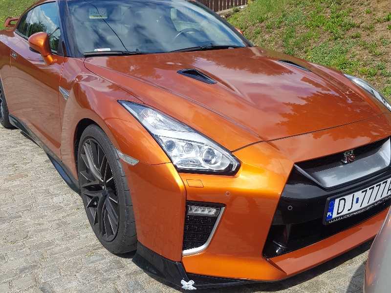 Nissan GT-R spotted in Świdnica