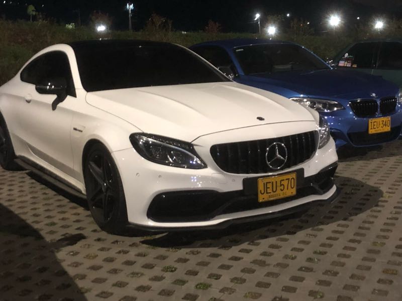 Mercedes-Benz C63 AMG spotted in Bogotá