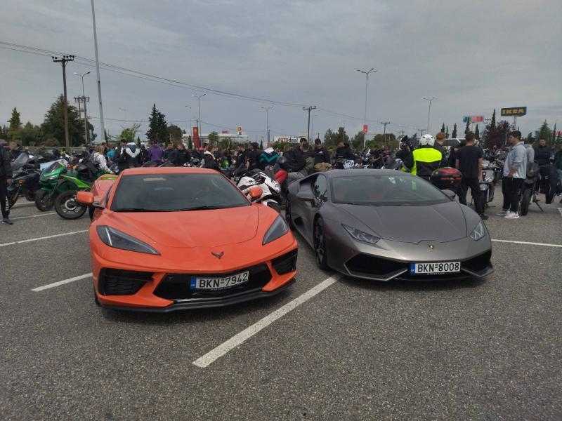 Chevrolet Corvette C8 spotted in Kalamariá