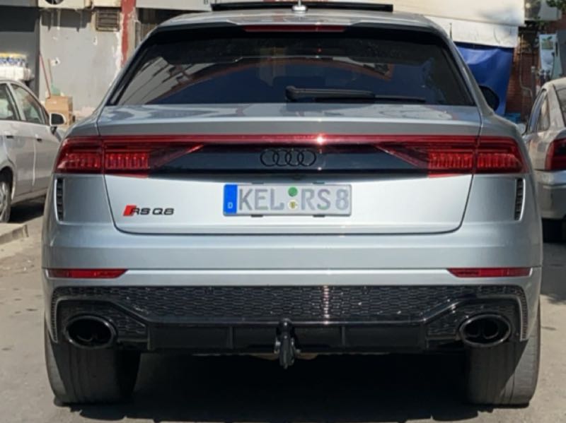 Audi RS Q8 spotted in Annaba