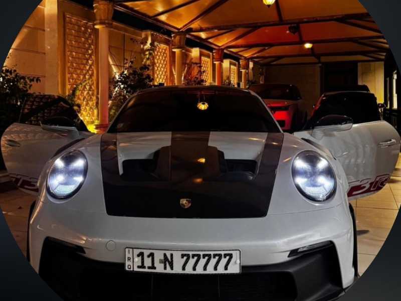 Porsche 911 GT3 spotted in Baghdad