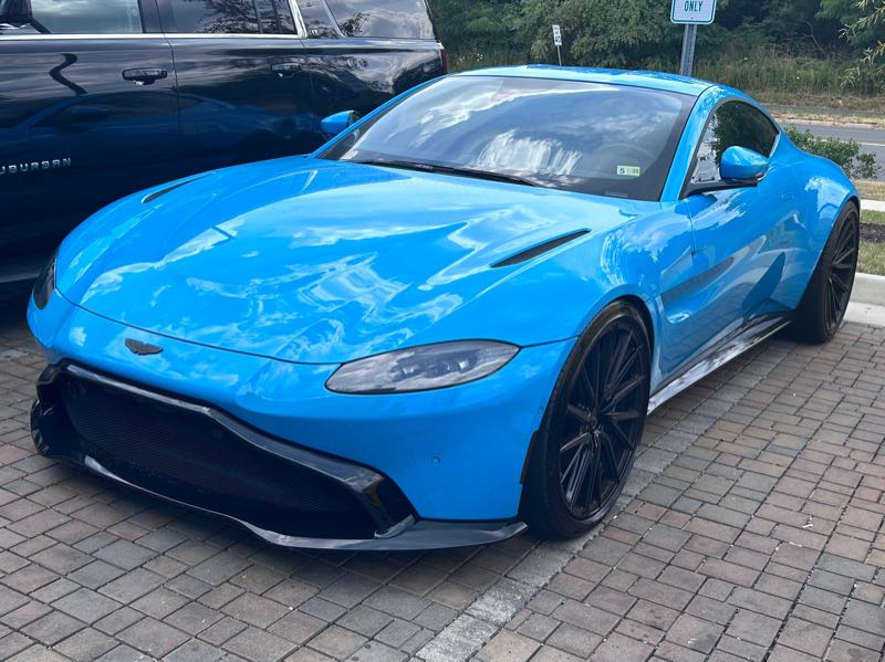 Aston Martin Vantage spotted in Reston