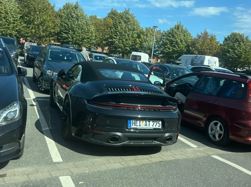 Porsche 911 Turbo S Cabriolet spotted in Husum