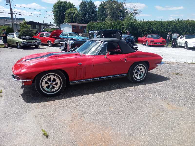Chevrolet Corvette (1966) spotted in Drummondville, Canada