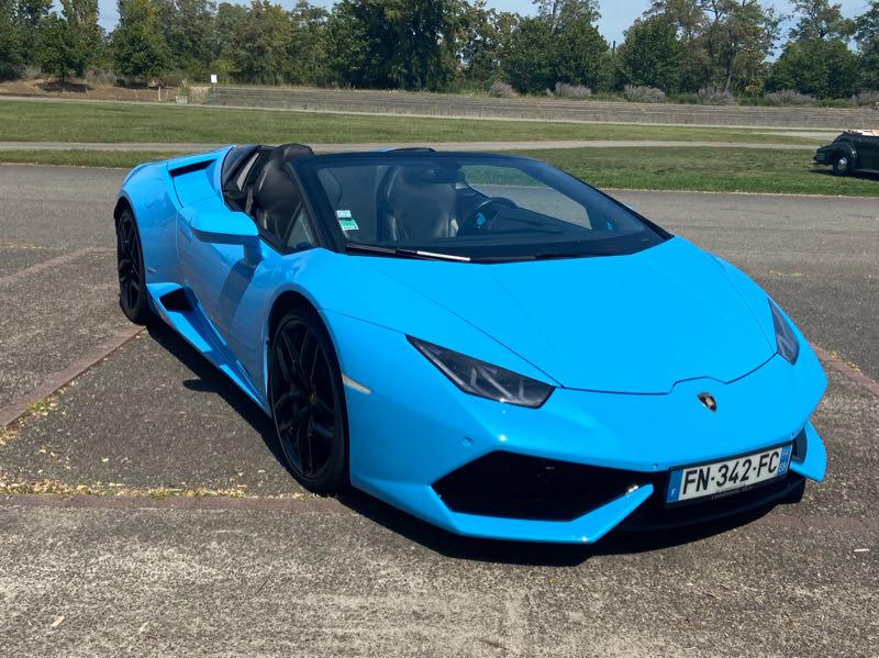 Lamborghini Huracán spotted in Mulhouse