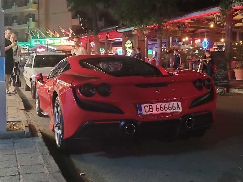 Ferrari F8 Tributo spotted in Stara Zagora