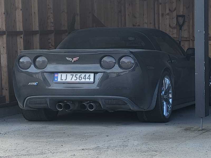 Chevrolet Corvette ZR1 spotted in Lillehammer