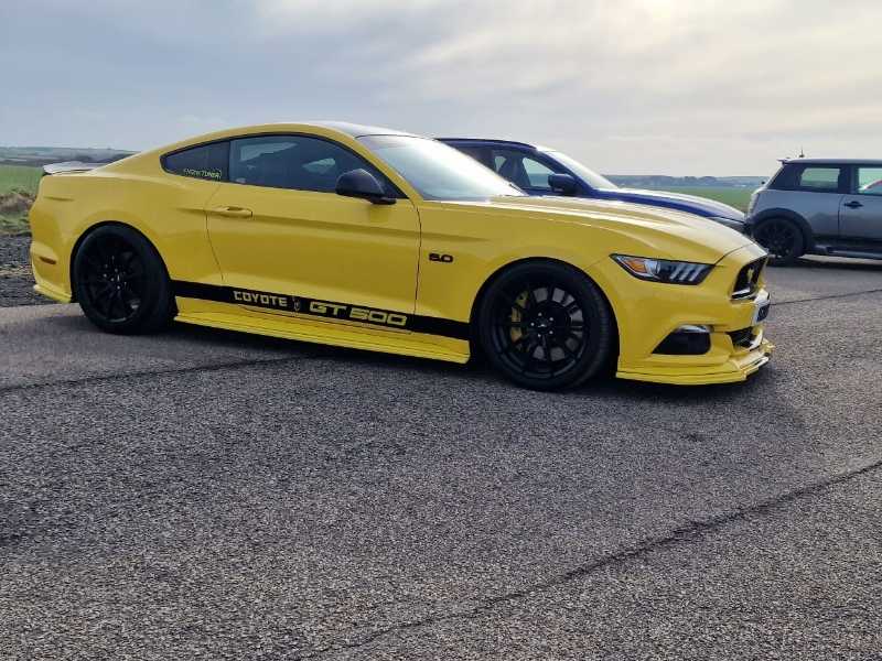 Ford Mustang GT500 spotted in Newquay