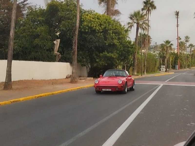 Porsche 911 (1989) spotted in Casablanca, Morocco