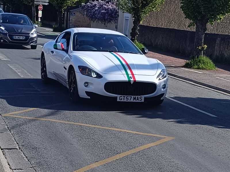 Maserati GranTurismo spotted in Poitiers