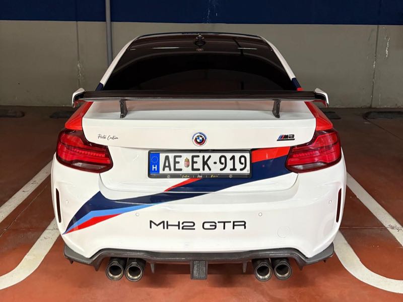 BMW M2 GTR (2021) spotted in Gallarate, Italy