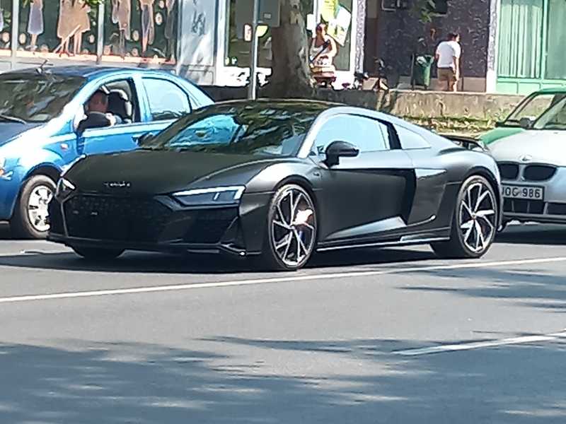 Audi R8 spotted in Szolnok