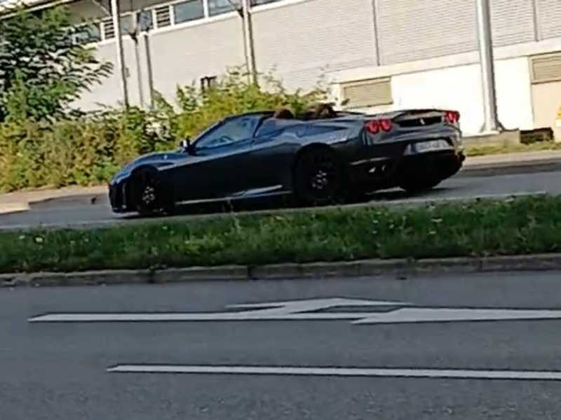 Ferrari F430 Spider (2005) spotted in Sindelfingen, Germany