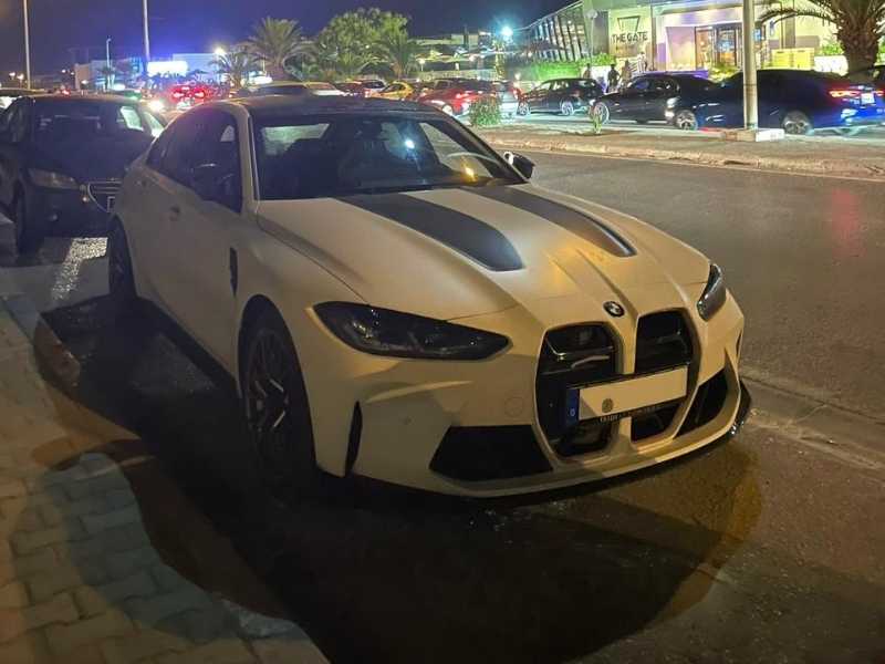 BMW M3 spotted in Tunis