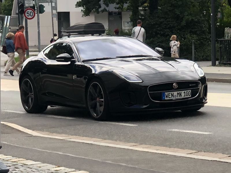 Jaguar F-Type spotted in Weiden