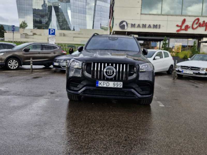 Brabus Mercedes-Benz GLS spotted in Vilnius