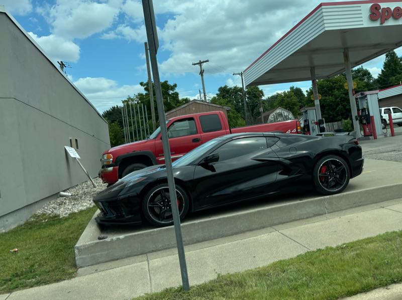 Chevrolet Corvette C8 spotted in Cadillac