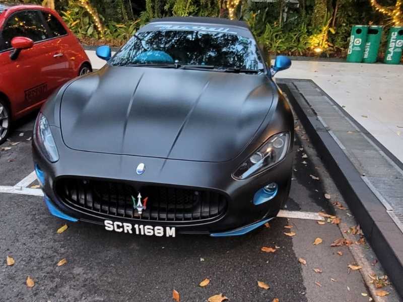 Maserati GranTurismo (2012) spotted in Singapore, Singapore