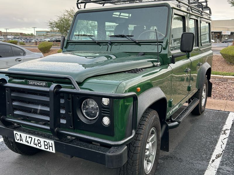 Land Rover Defender spotted in Camp Verde