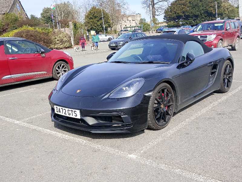 Porsche 718 Boxster GTS spotted in Hereford