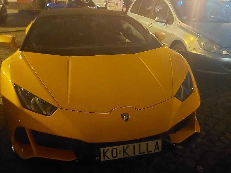 Lamborghini Huracán spotted in Kraków