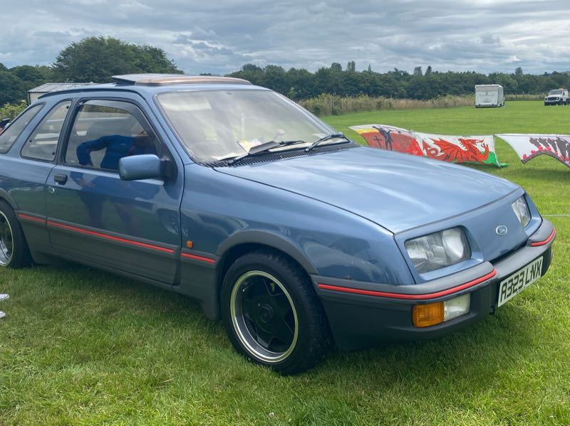 Ford Sierra RS Cosworth spotted in Pontrhydfendigaid