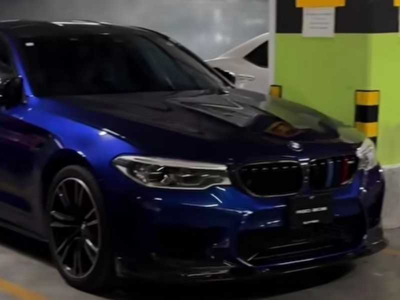 BMW M5 spotted in Lahore