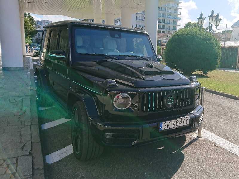 Mercedes-Benz G63 AMG spotted in Świnoujście