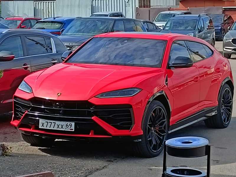 Lamborghini Urus spotted in Tver