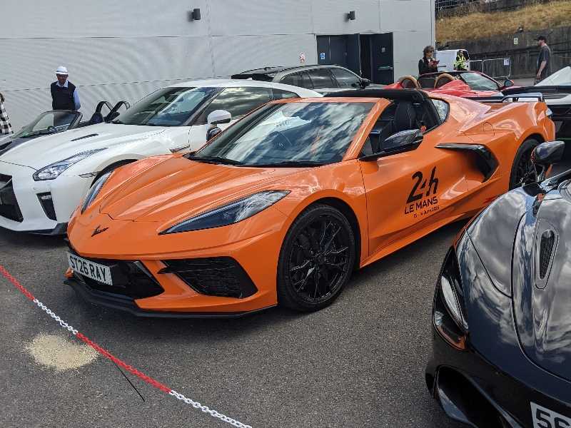 Chevrolet Corvette C8 spotted in Reading