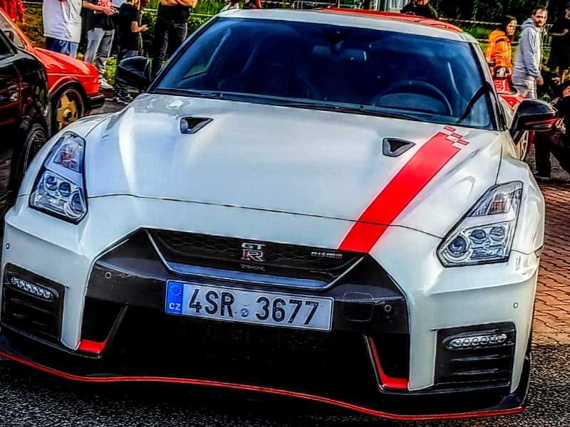 Nissan GT-R spotted in Liberec
