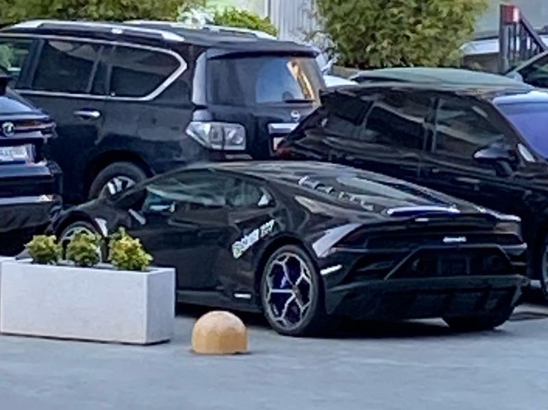 Lamborghini Huracán spotted in Sochi