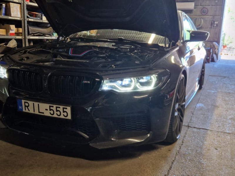 BMW M5 spotted in Kecskemét